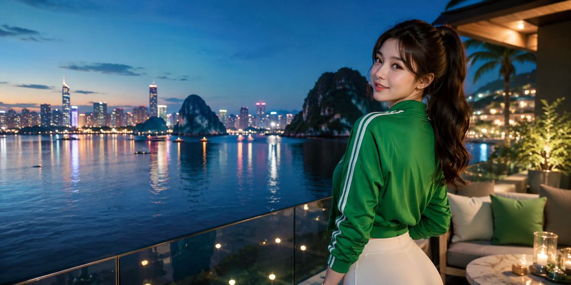 Khung cảnh bãi biển Ninh Bình gợi không khí nghỉ dưỡng cao cấp dành cho hội viên VIP
